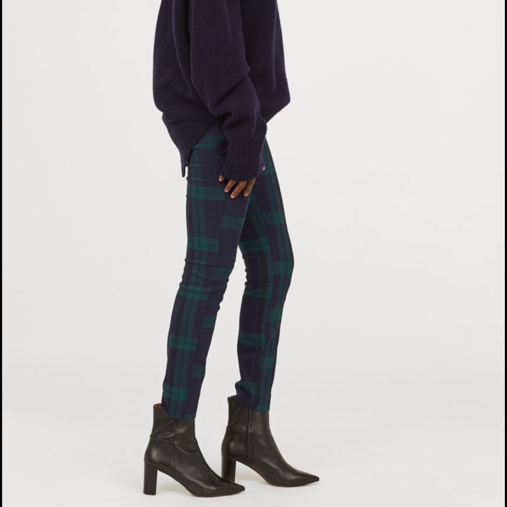 Dark Blue/Green Checked - Picture 3 of 4